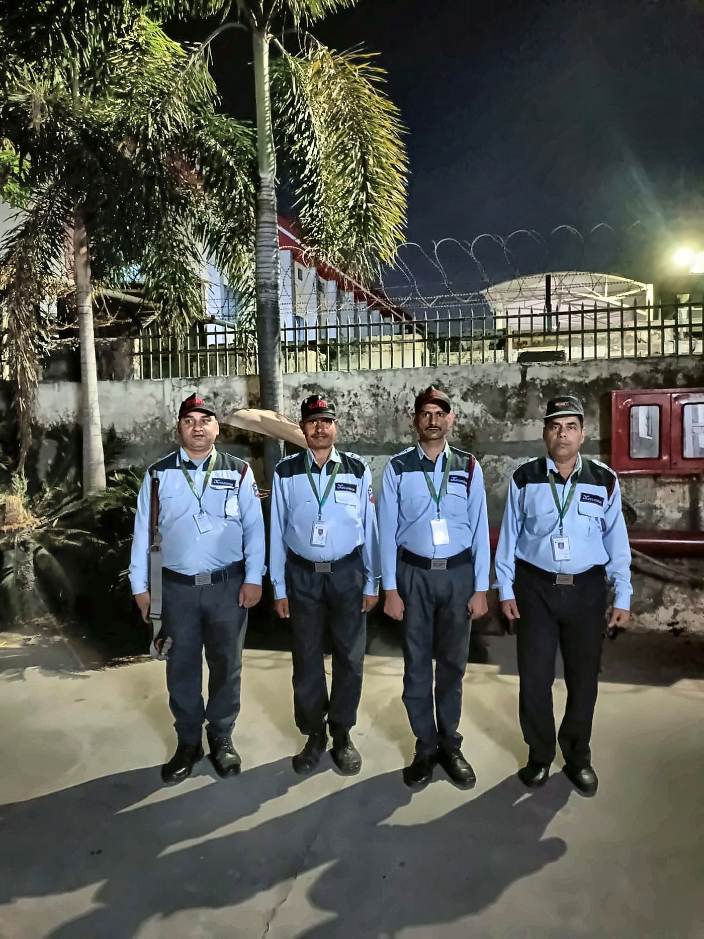 Night shift guard formation